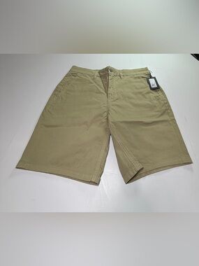 Joe's Jeans Men's Flat Front Shorts in Olive Tan